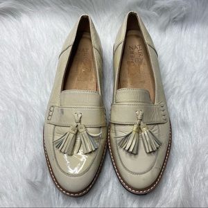 Naturalizer Tassel Platform Patent Leather Loafers Size 8.5